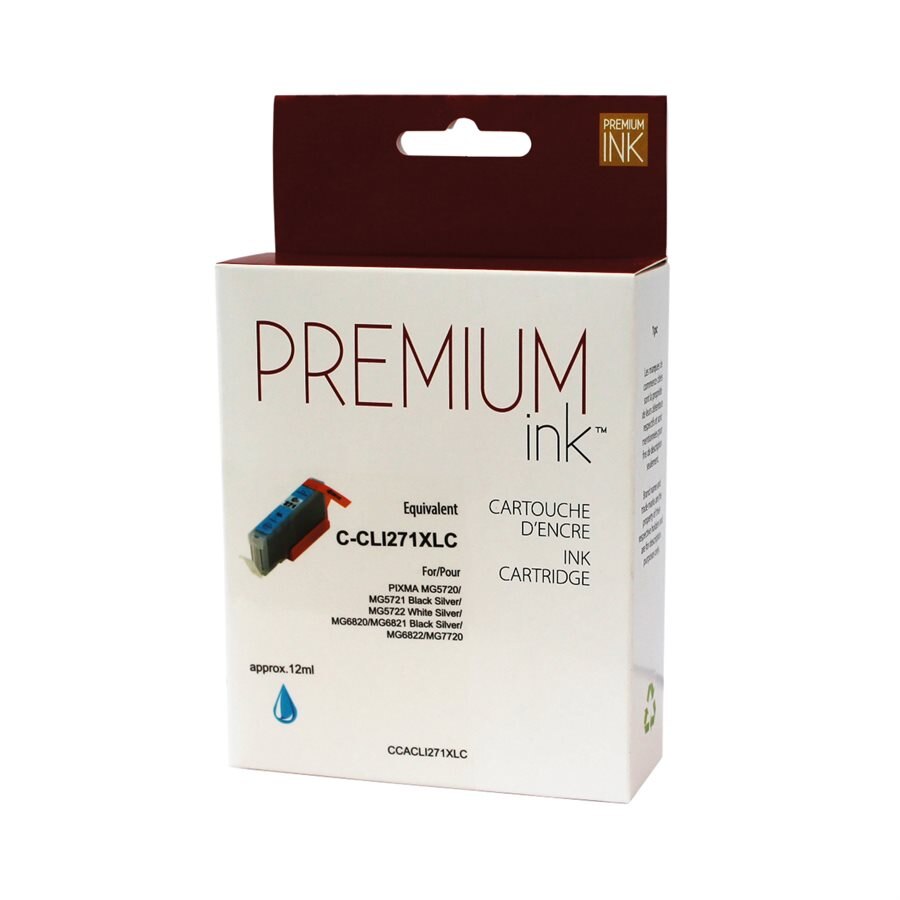 Canon CLI-271XL Cyan Alternative Premium Ink